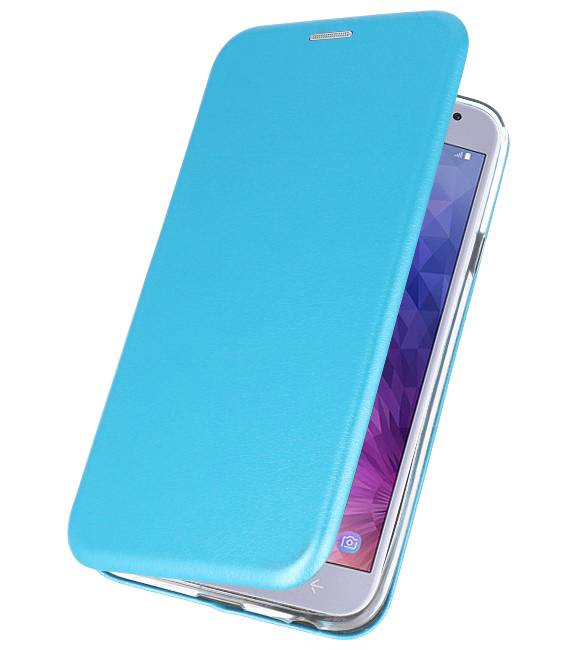 Slim Folio Case voor Galaxy J4 2018 Blauw