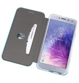 Custodia Folio sottile per Galaxy J4 2018 Blue