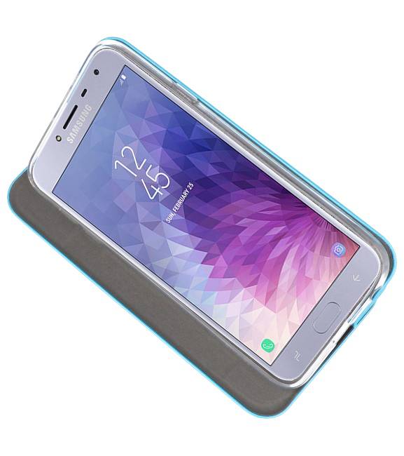 Custodia Folio sottile per Galaxy J4 2018 Blue