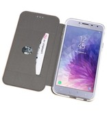 Slim Folio Case voor Galaxy J4 2018 Goud