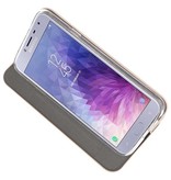 Schlanke Folio Case für Galaxy J4 2018 Gold