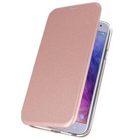 Etui Folio Slim pour Galaxy J4 2018 Rose