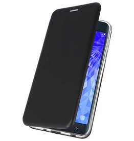 Etui Folio Slim pour Galaxy J7 2018 Noir