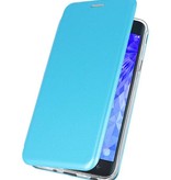 Etui Folio Slim pour Galaxy J7 2018 Bleu