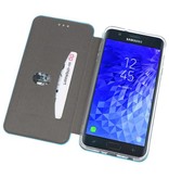 Slim Folio Taske til Galaxy J7 2018 Blue