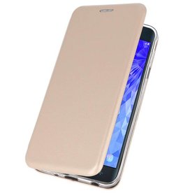 Slim Folio Case für Galaxy J7 2018 Gold