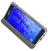 Custodia Folio sottile per Galaxy J7 2018 grigio