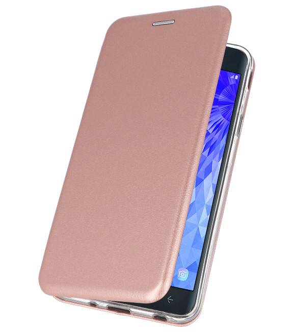 Etui Folio Slim pour Galaxy J7 2018 Rose