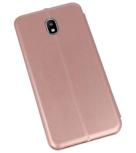 Schlanke Folio Case für Galaxy J7 2018 Pink