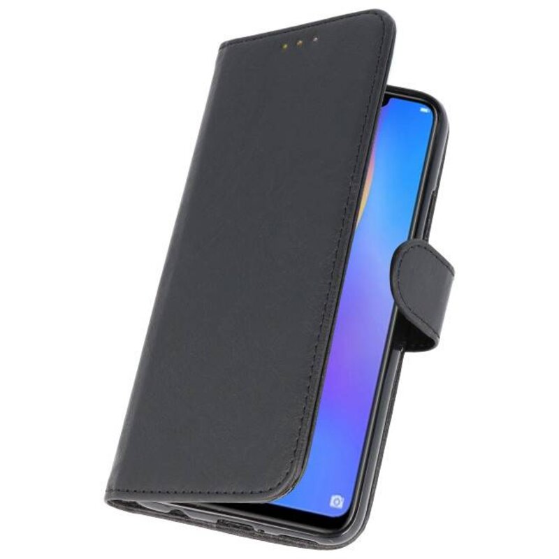 Custodie a portafoglio Bookstyle Custodia Huawei P Smart Plus per Black