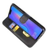 Fundas de monedero Bookstyle Funda Huawei P Smart Plus para Negro