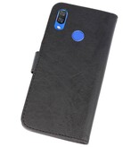 Bookstyle Wallet Tasker Huawei P Smart Plus Taske til Sort