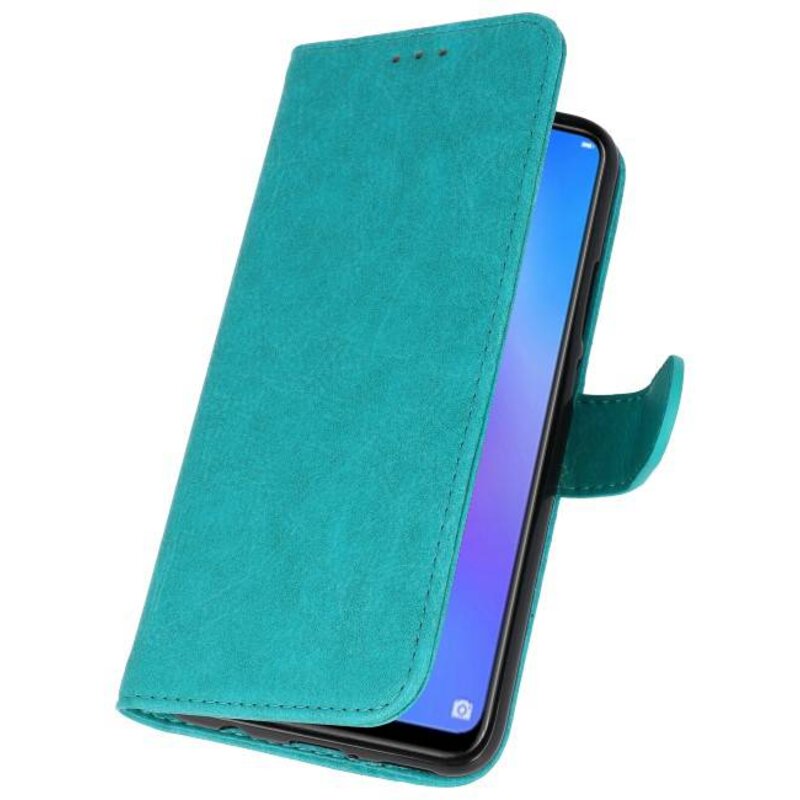 Custodie per portafogli per Bookstyle Huawei P Smart Plus Cover Green