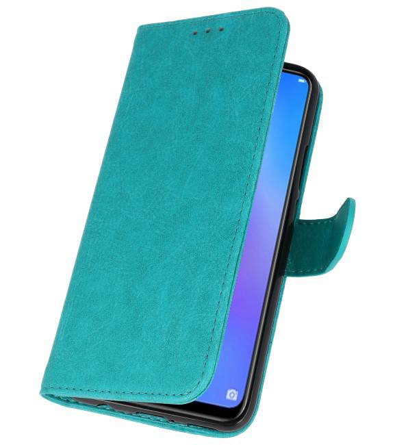 Custodie per portafogli per Bookstyle Huawei P Smart Plus Cover Green