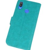 Fundas de monedero Bookstyle Huawei P Smart Plus Funda verde