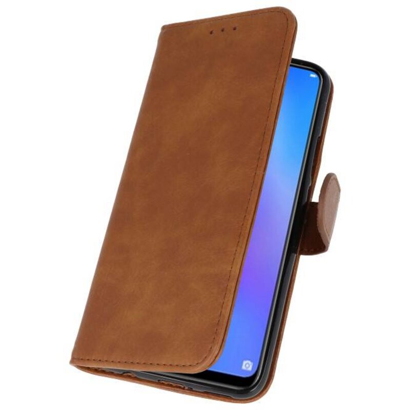 Etuis Portefeuille En Housse Huawei P Smart Plus Marron