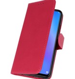 Bookstyle Wallet Cases Hoes voor Huawei P Smart Plus Roze