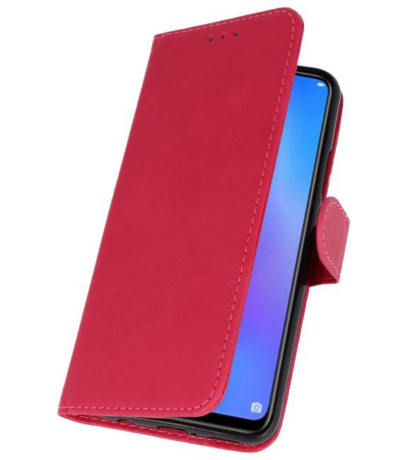 Bookstyle Wallet Tasker Huawei P Smart Plus Cover Pink