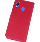 Bookstyle Wallet Cases Hoes voor Huawei P Smart Plus Roze