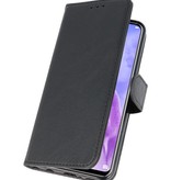Bookstyle Wallet Cases Hoes voor Huawei Nova 3 Zwart