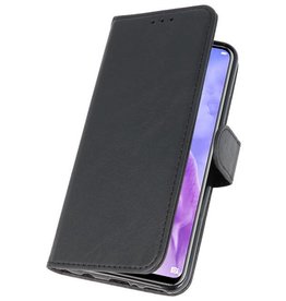 Custodie per portafogli Bookstyle Custodia per Huawei Nova 3 nera