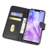 Bookstyle Wallet Cases Huawei Nova 3 Case Black