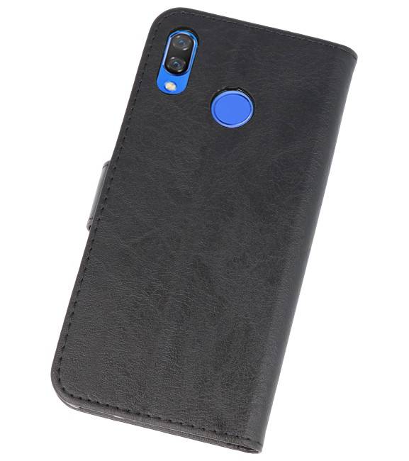 Bookstyle Wallet Hüllen Huawei Nova 3 Case Schwarz