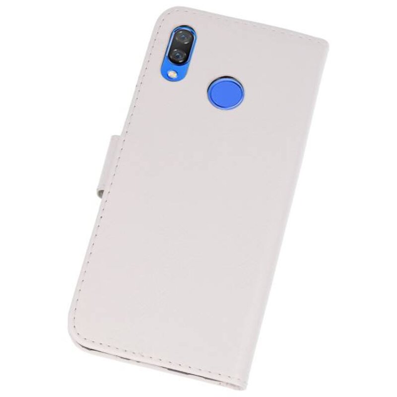 Etuis portefeuille en étui Huawei Nova 3 blanc