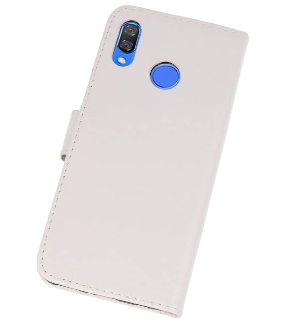 Etuis portefeuille en étui Huawei Nova 3 blanc