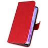 Custodie a portafoglio Bookstyle Custodia per Huawei Nova 3 Red