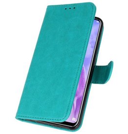 Custodie per portafogli Bookstyle Custodia per Huawei Nova 3 Green