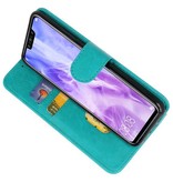 Bookstyle Wallet Cases Huawei Nova 3 Green Case