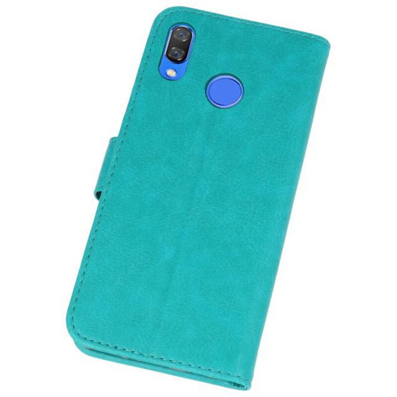 Etuis portefeuille en étui Huawei Nova 3 vert