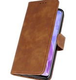 Bookstyle Wallet Cases Hoes voor Huawei Nova 3 Bruin