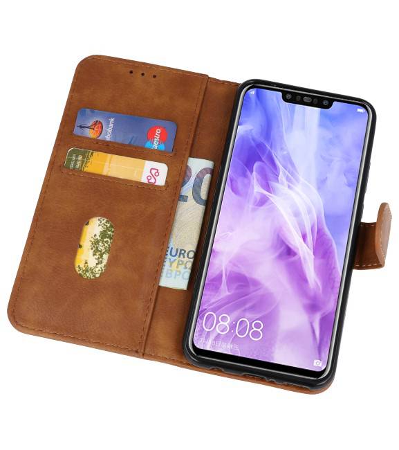 Bookstyle Wallet Cases Huawei Nova 3 Brown Case