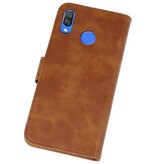 Bookstyle Wallet Cases Hoes voor Huawei Nova 3 Bruin
