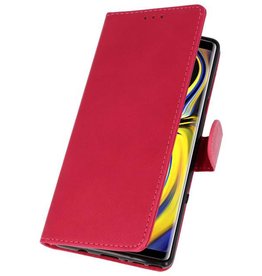 Etuis portefeuille portefeuille pour Galaxy Note 9 rose