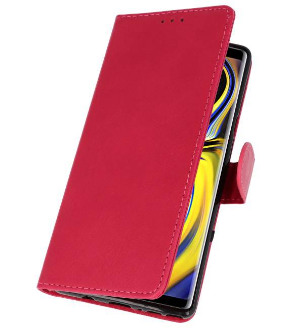 Estuches Bookstyle Wallet para Galaxy Note 9 Rosa
