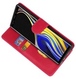 Bookstyle Wallet Cases Hoes voor Galaxy Note 9 Roze
