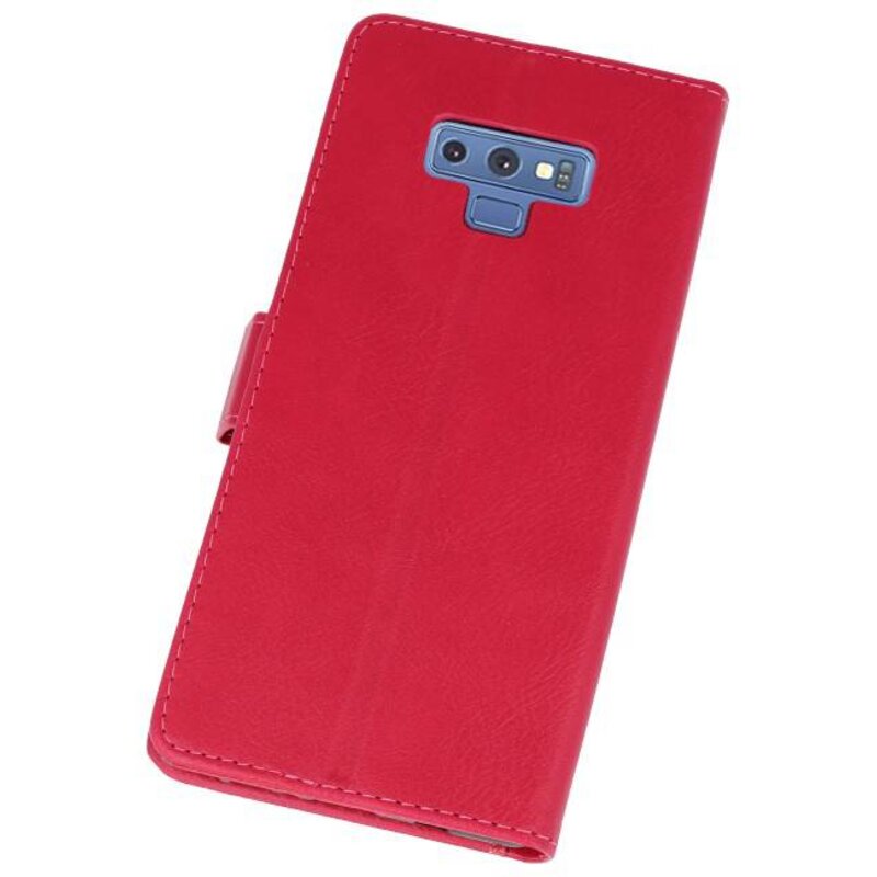 Etuis portefeuille portefeuille pour Galaxy Note 9 rose