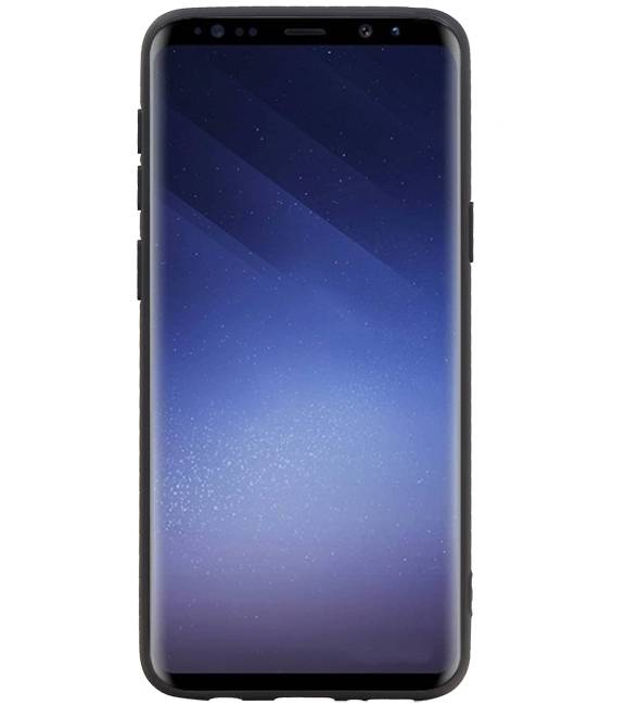 Zurück Cover 2 Karten für Galaxy S9 Plus Braun