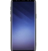 Rückseite 2 Karten für Galaxy S9 Plus Mocca