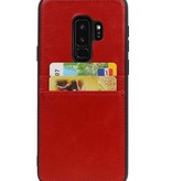 Rückendeckel 2 Passes für Galaxy S9 Plus Rot