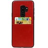 Back Cover 2 Passes for Galaxy S9 Plus Red