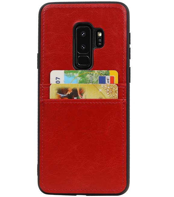 Back Cover 2 Passes for Galaxy S9 Plus Red