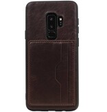 Standing Back Cover 2 Cards for Galaxy S9 Plus Mocca