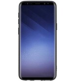 Couverture arrière 2 cartes pour Galaxy S9 Plus Mocca