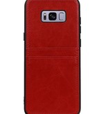 Back Cover 2 Passes per Galaxy S8 Plus Red
