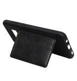 Portrait Back Cover 2 Cards for Galaxy S8 Plus Black