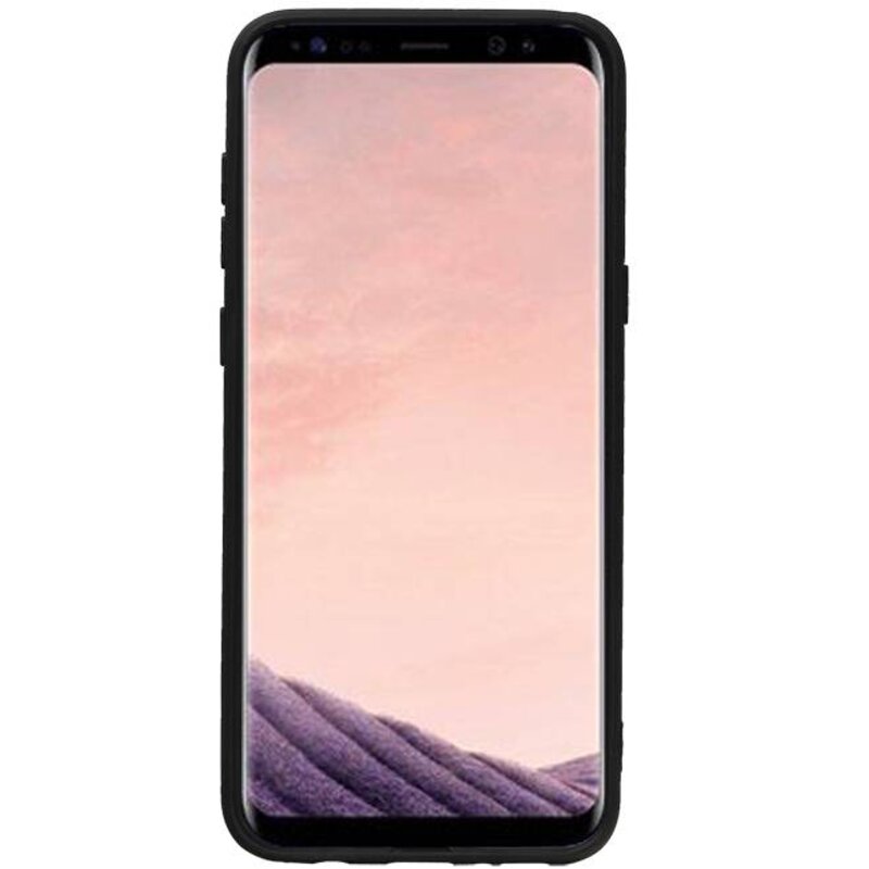 Portrait Back Cover 2 Carte per Galaxy S8 Plus Red